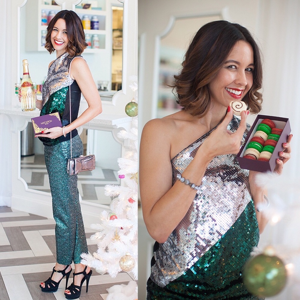 No. 21 Sequin Embellished Top
